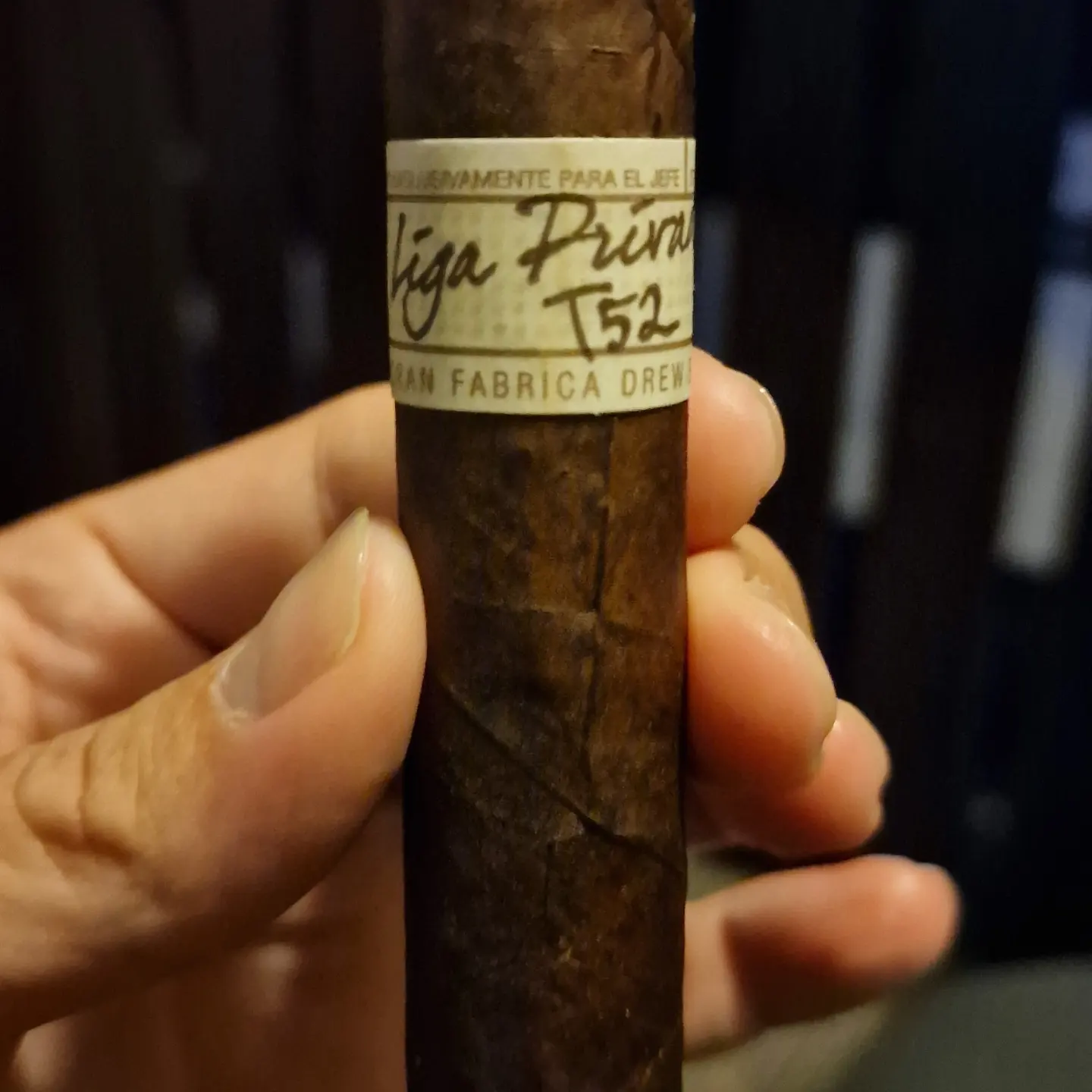 Drew Estate Liga Privada T52 Robusto cigar