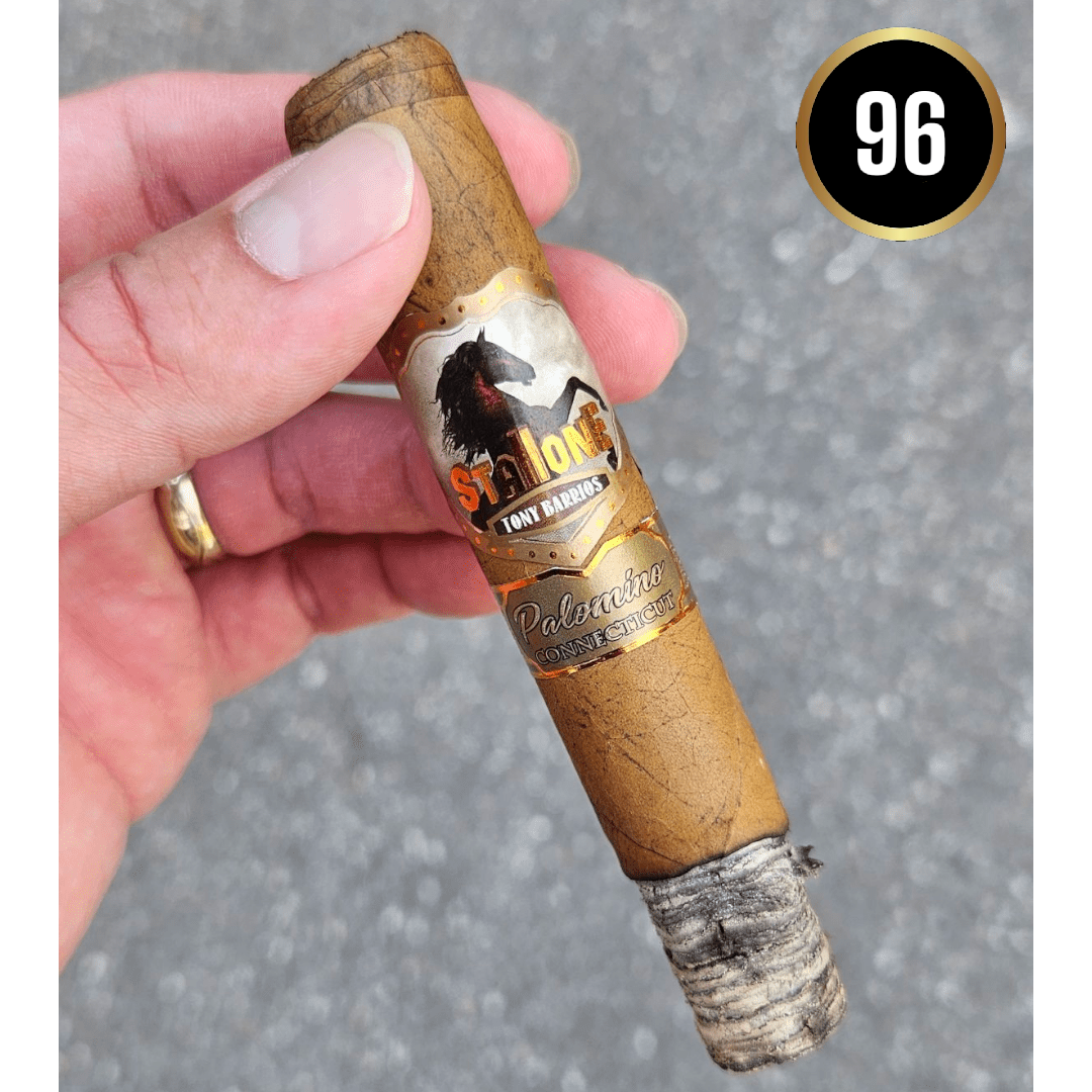 Stallone cigars Palamino Connecticut robusto cigar review 96