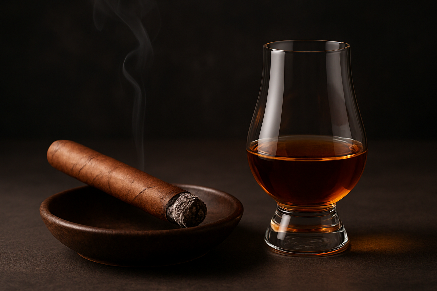 Pairing cigars with whisky