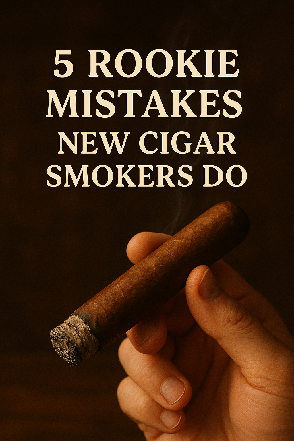 5 Rookie Mistakes New Cigar Smokers Make (and How to Avoid Them)