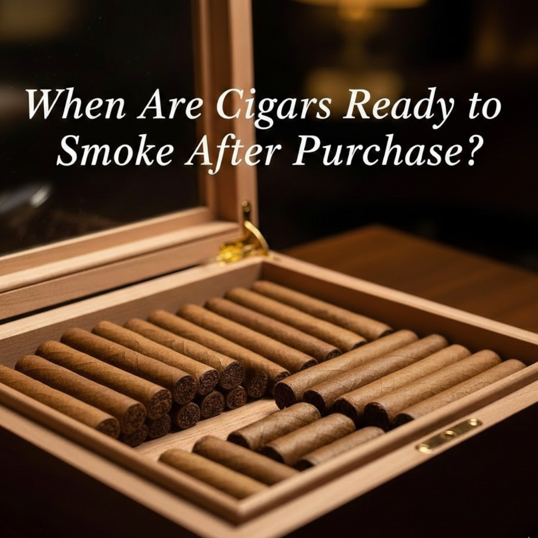 When Are Cigars Ready to Smoke After Purchase?