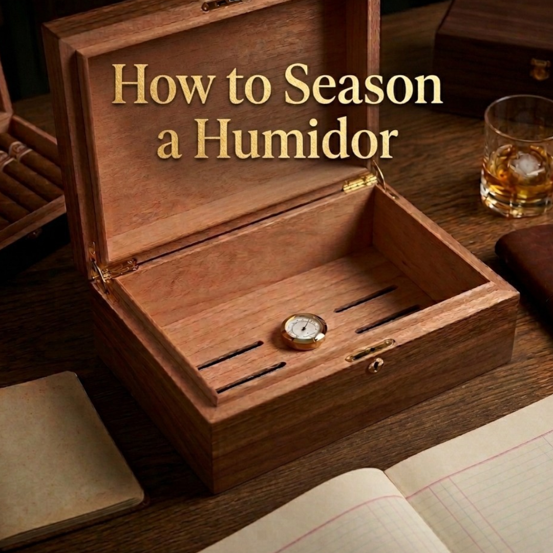 How to season a humidor