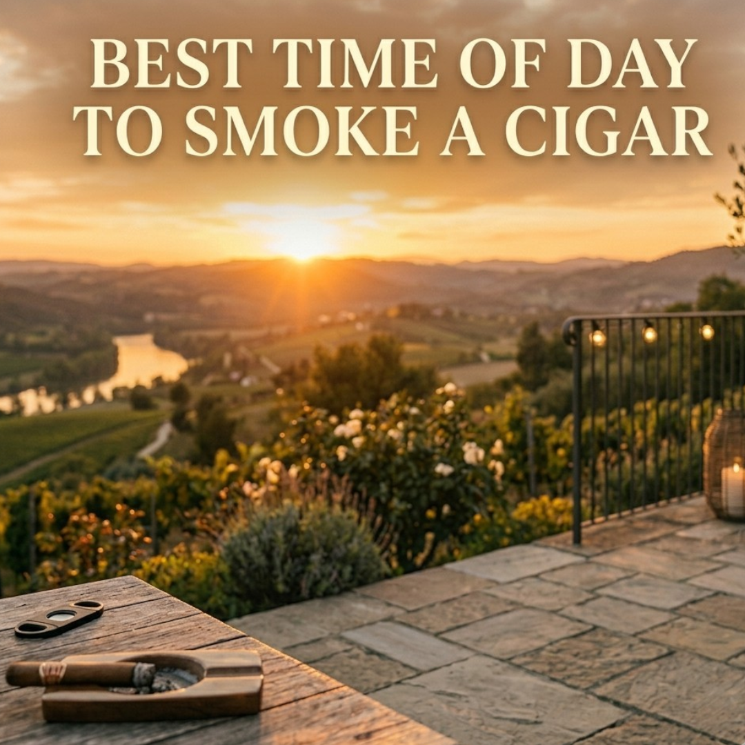 Best Time of Day to Smoke a Cigar