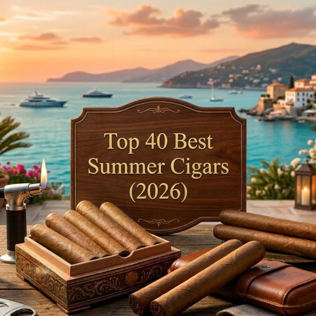 Top 40 Best Summer Cigars (2026): Reviewed by Flavor, Body and Smoke Time
