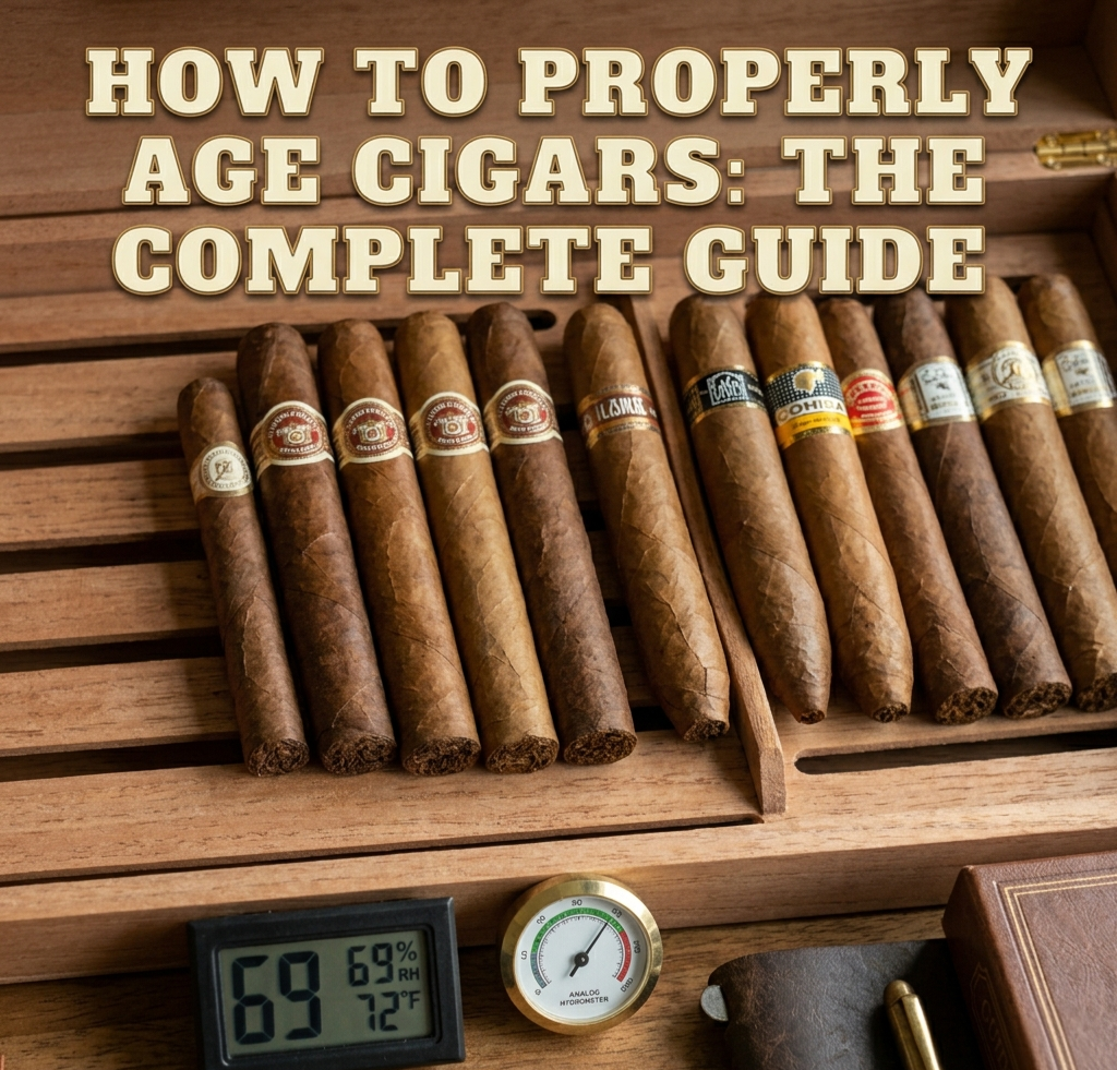How to Properly Age Cigars: The Complete Guide
