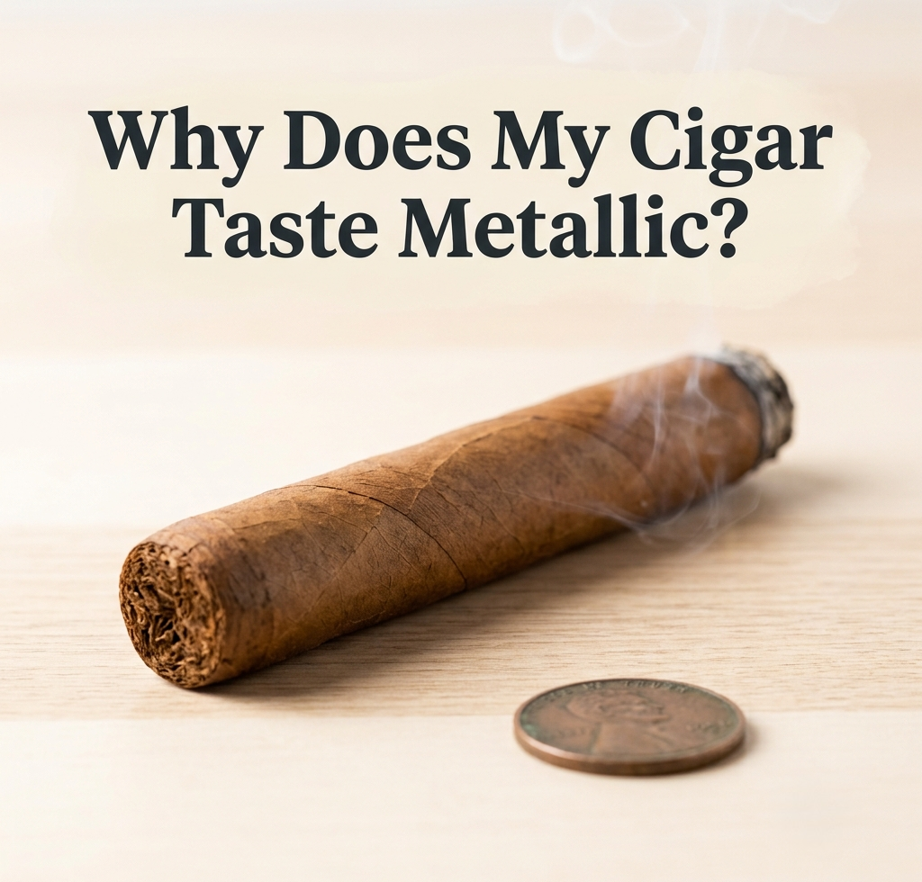 Why Does My Cigar Taste Metallic?