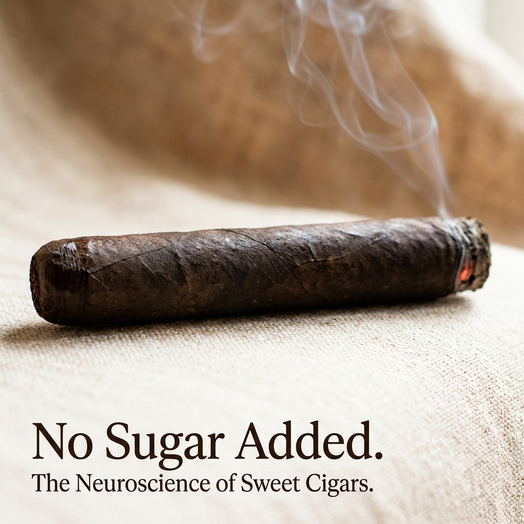 No Sugar Added: The Neuroscience of Why Sweet Cigars Rewire Your Brain